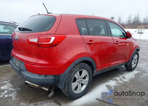 2013 Kia Sportage Lx from USA, damaged, VIN KNDPB3A27D7487172